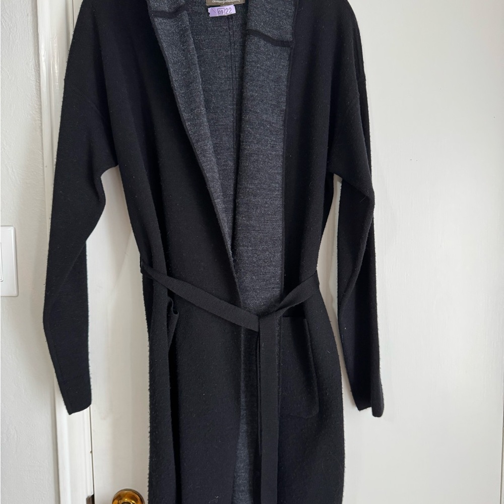 Tommy Bahama Charcoal Gray Cardigan